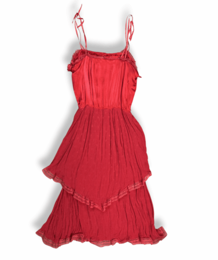 Vintage Y2K Robe Rouge