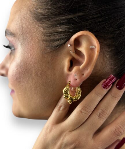 Dina Golden Hoops