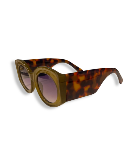 Ali Yellow Leo Sunglasses