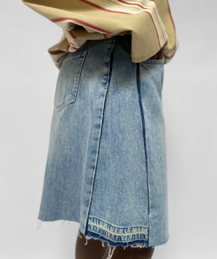 Short Denim Foncé